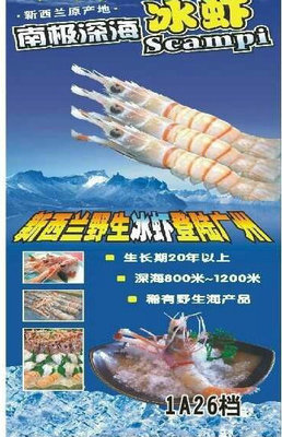 冷凍粗加工水產品-直銷凍龍蝦殼薄肉厚 深海新口味大冰蝦冷凍水產品 量大價優-冷凍.