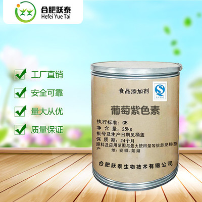 合肥躍泰 葡萄紫色素 食品級食用色素 肉制品飲料 1kg起售
