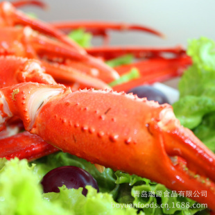 冷凍粗加工水產品-工廠低價銷售 阿拉斯加進口鱈蟹 鱈蟹腿 分肢蟹 一手貨源直銷.